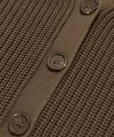 Cropped Cotton Cocoon Cardigan