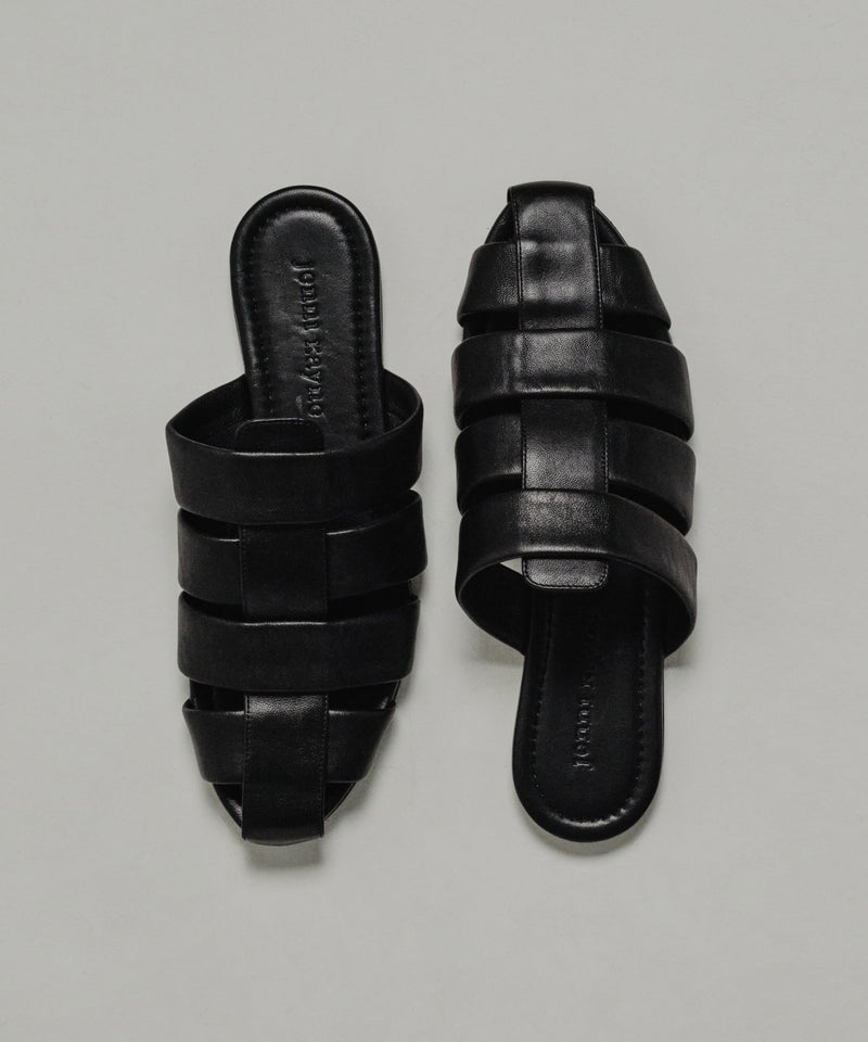 Leather Camilla Mule