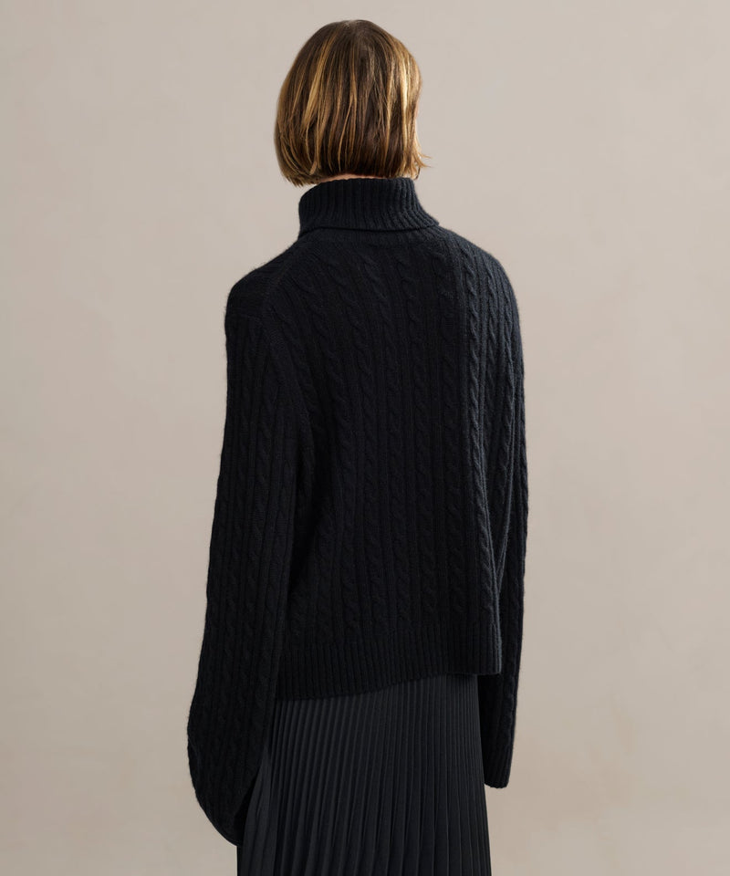 Cable Nell Turtleneck