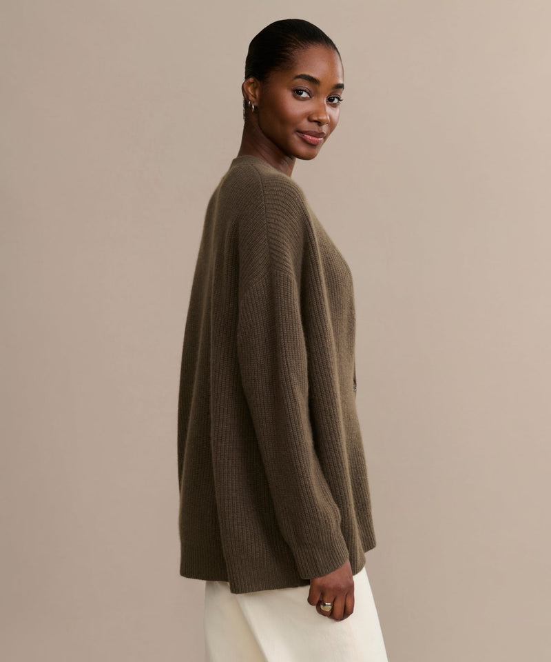 Cashmere Cocoon Cardigan
