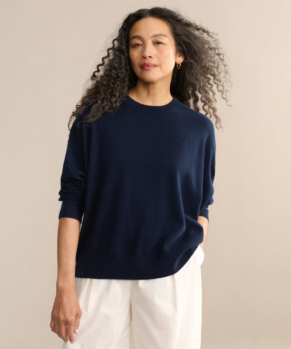 Cashmere Marina Crewneck