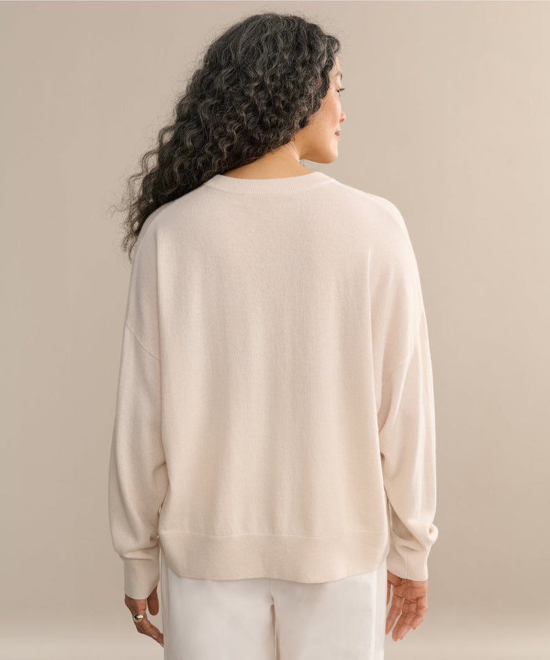 Cashmere Marina Crewneck
