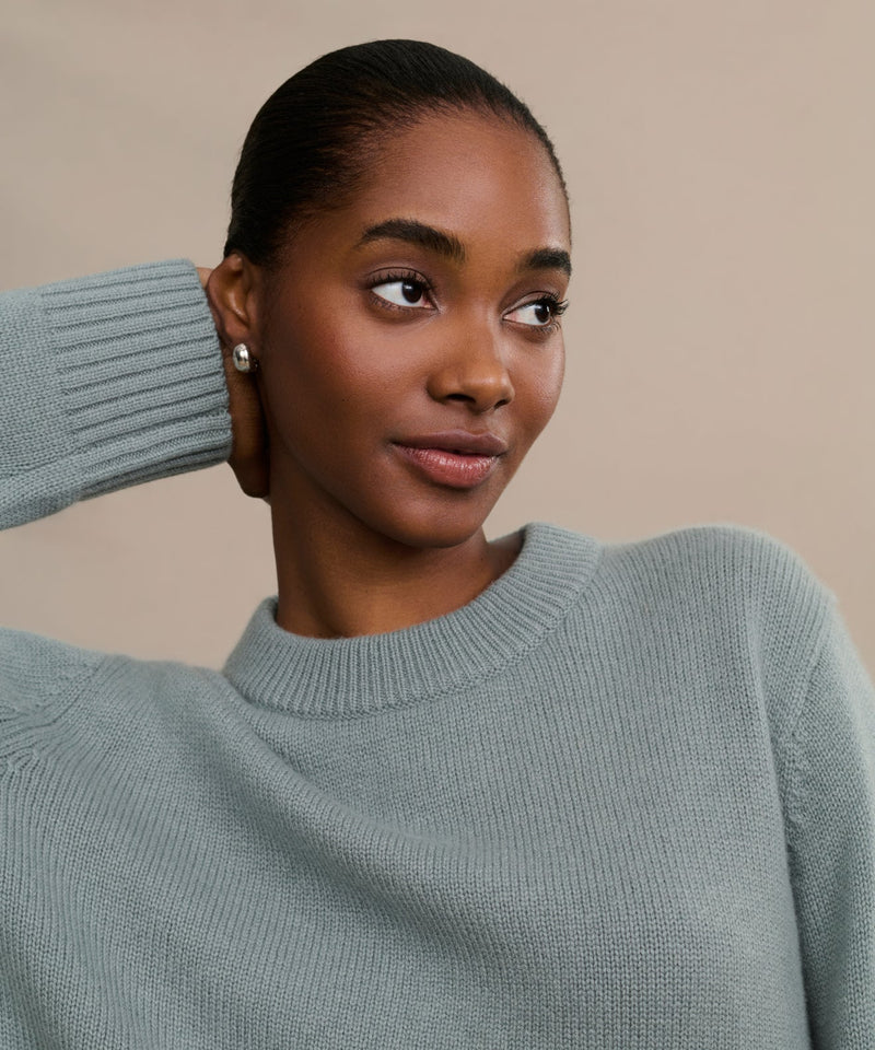 Cashmere Oversized Crewneck