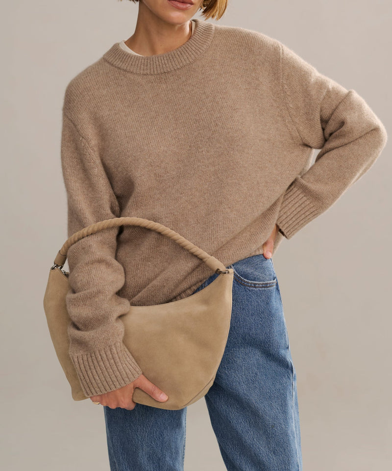 Cashmere Oversized Crewneck