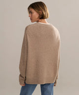 Cashmere Oversized Crewneck