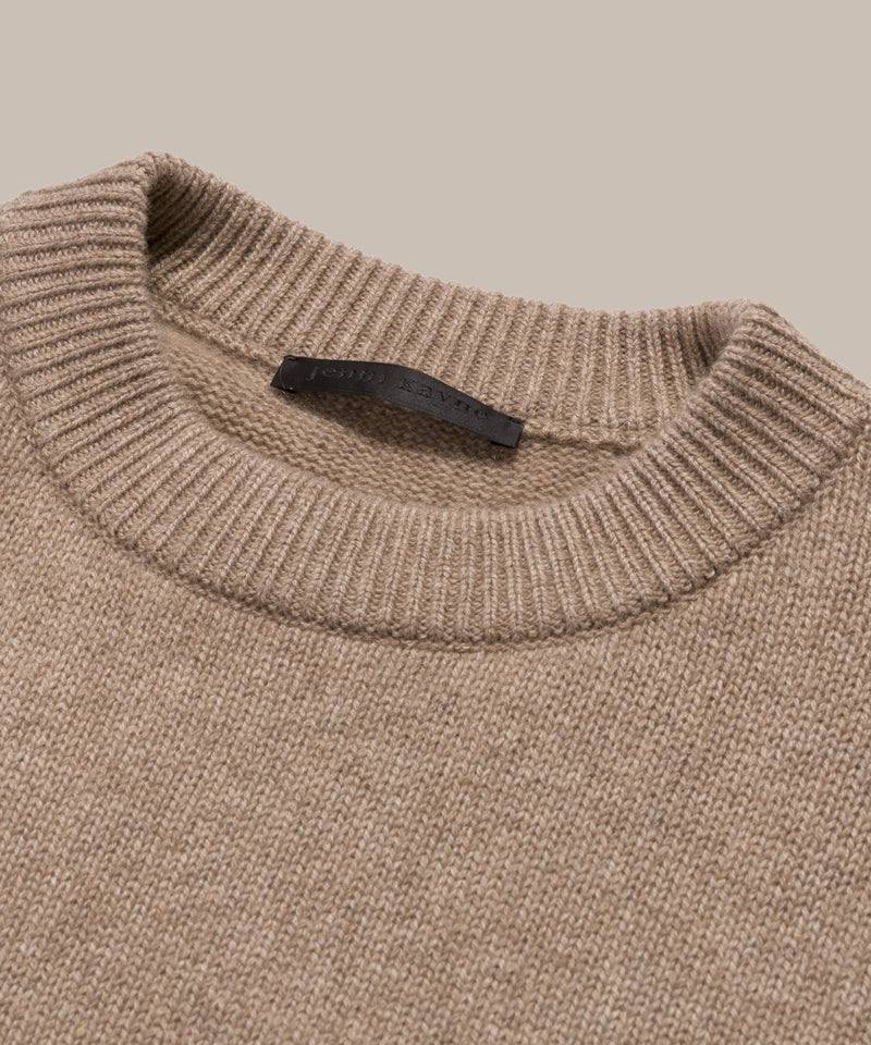 Cashmere Oversized Crewneck
