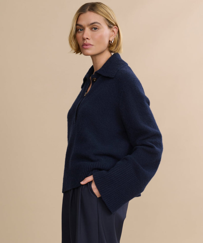 Cashmere Stevie Polo