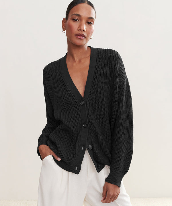 Cotton Cocoon Cardigan