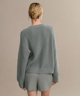 Cotton Hayes Crewneck Cardigan