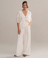 Cropped Cashmere Cocoon Cardigan