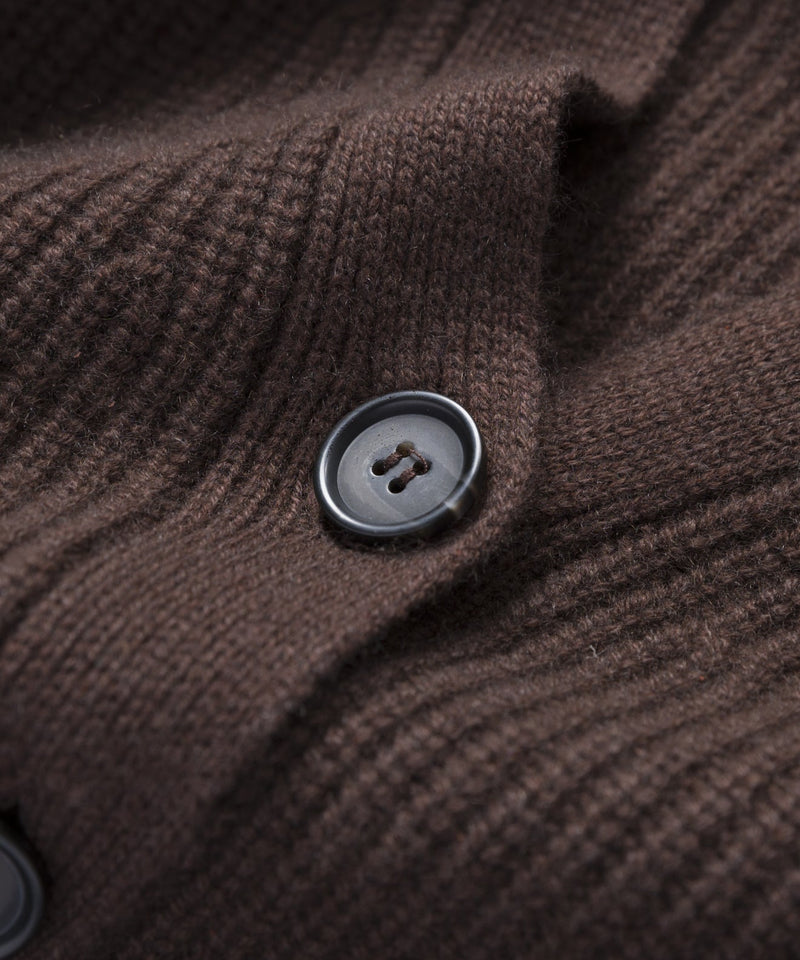 Cropped Cashmere Cocoon Cardigan