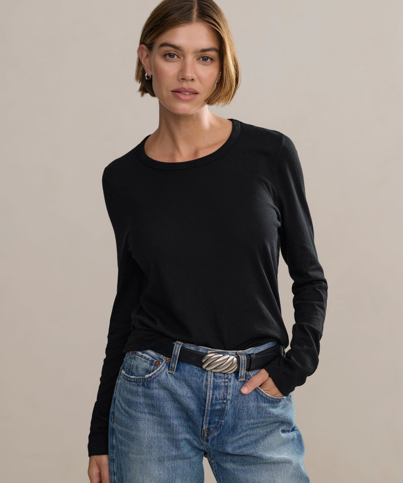Long-Sleeve Slim Tee