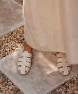 Leather Camilla Mule