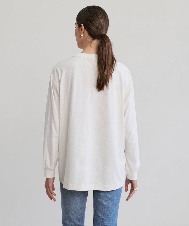 Long-Sleeve Vintage Pocket Tee