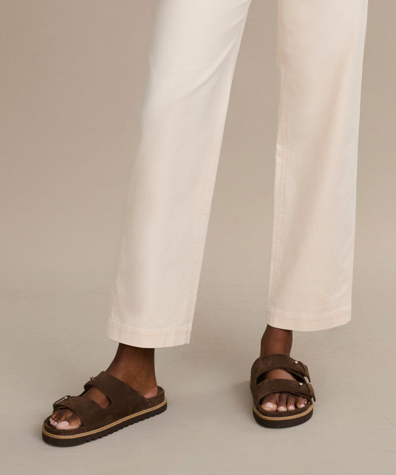 Suede Hutton Slide Sandal