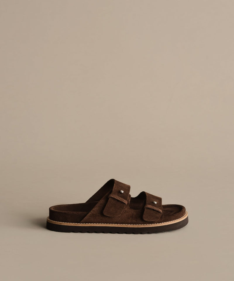 Suede Hutton Slide Sandal