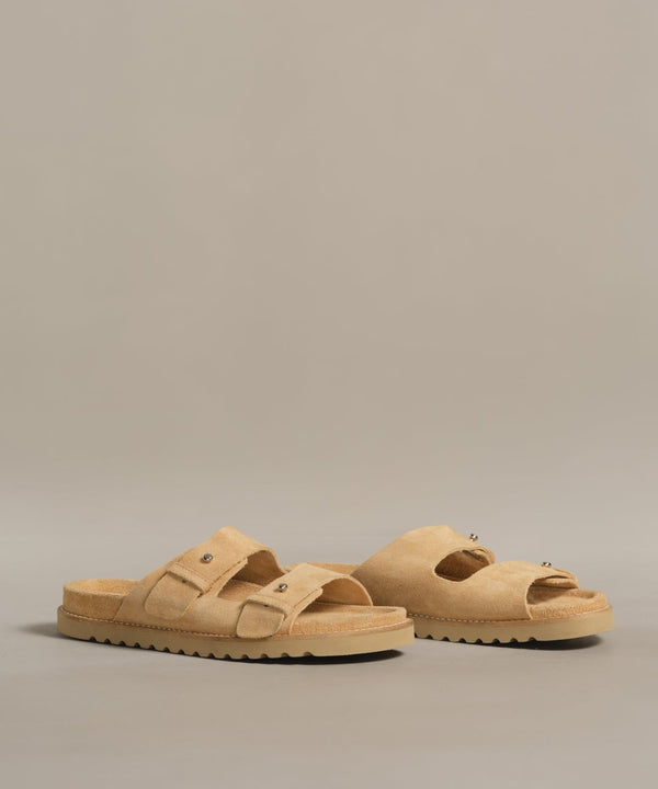 Suede Hutton Slide Sandal